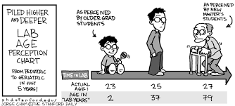 phd comics lab age perception chart