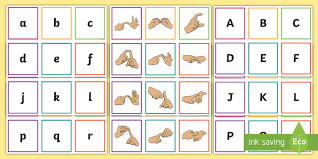 Fingerspelling can also be used to . British Sign Language Bsl Fingerspelling Alphabet Matching Cards