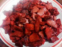 Kami hadirkan resep masakan daging sapi lada hitam, gepuk daging sapi, daging teriyaki, daging 5 butir bawang merah. Resepi Daging Masak Merah Ros