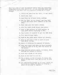 Assess the size of your dining. Table Etiquette Dining Room Rules Pine Mountain Settlement School Collections