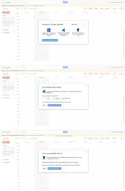 Google Uses This Quick Three Screen Roadblock To Help You Grasp The Basics Before You Begin Good Google Calendar Usability Design Reminder