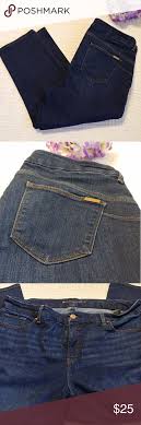 Nwot Chicos So Lifting Crop Dark Denim Jeans 2 5 Brand