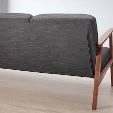 Vimle 2 seat sofa gunnared medium grey ikea. Ekenaset 2 Seat Sofa Hillared Anthracite Ikea