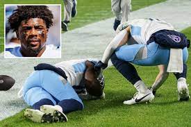 Treylon Burks injury updates — Titans WR carted off field after  'terrifying' moment that saw players calling for help | The US Sun