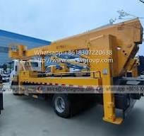 ISUZU 700P 36m telescopic aerial work platform truck