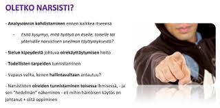 En that i'm a classic borderline histrionic cerebral narcissist. Narsismi