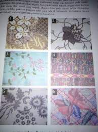 Jenis Ragam Hias Pada Bahan Tekstil