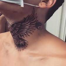 Eagle Neck Tattoo Video Neck Tattoo Neck Tattoo For Guys Eagle Neck Tattoo