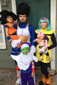 Dragon Ball Z Halloween Costumes Dragon Ball Z Halloween Costumes Family Costumes Family Halloween Costumes