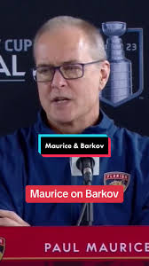 Paul Maurice with praise for Panthers captain Alex Barkov 🙌