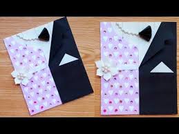 Trace the main card template so the top edge meets the card's fold. Parent S Day Card Making Handmade Easy And Beautiful Card For Parent S Day Parent S Day Cards Youtube
