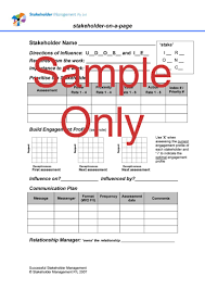 A stakeholder can also have an impact on the deliverable of the project. Stakeholder Management Software And Tools
