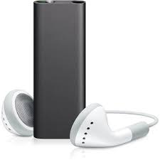 Apple Ipod Shuffle 3rd Generation 4gb Black Mc164ll A B H