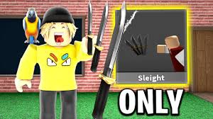 Roblox Murderer Mystery 2, But I Can Throw Knives 100X Faster... - Youtube