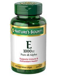Buy 2 get 3 free on puritan's pride® brand products. Vitamin E 1000 Iu 60 Rapid Release Softgels Nature S Bounty Be Your Healthy Best