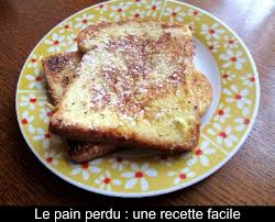 Le Pain Perdu Une Recette Facile