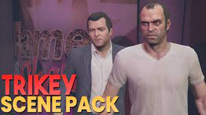 Trevor and Michael (Trikey) Scene Pack || 1080p, 60FPS || GTA 5 - YouTube