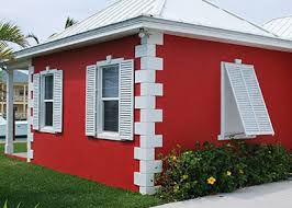 There isn't a lot of room on either side of the window. Bahama Hurricane Shutters Hurricane Shutters Fort Myers