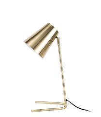 Each lamp showcases a bold round base that curves into a lovely hourglass brushed nickel body crowned with a drum shade wrapped in beautiful turquoise linen. Leitmotiv Tischlampe Table Lamp Noble Metal Brushed Gold Lm1756 The Little Green Bag