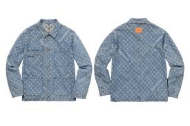 Lightweight and airy, it will be a conversation starter. Supreme Lv Denim Jacket Replica Just Me And Supreme