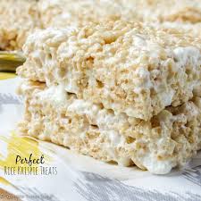 Perfect Rice Krispie Treats Sprinkle Some Sugar Recipe Food Crispy Treats Treats