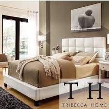 We are excited to provide you 0 coupon. Tribecca Home Sarajevo Queen Sized White Faux Leather Bed Italian Style Bedroom Furniture Buy Online In United Arab Emirates At Desertcart Ae Productid 9214643