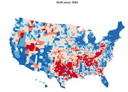 Map From Reagan To Obama Politicspa