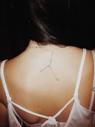 Custom cancer zodiac dot work tattoo. 10 Libra Constellation Tattoo Designs