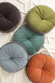 • velluto di puro cotone. Per Sala Da Pranzo Giardino Materassino Futon Giapponese Cuscino Per Seduta Rotondo In Cotone E Lino Contiene 1 Cuscino Velluto A Coste Cuscino Rotondo Per Sedia Cuscini Per Sedie E Supporti Lombari
