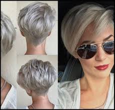 Beste Kurzhaar Trendfrisuren 2018 Elegante Kurzhaar Bob Frisuren Frisuren Hairstyles Welche Gesichtsform Short Silver Hair Short Hair Styles Hair Styles