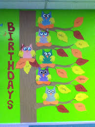 My Toddler Preschool Classroom Birthdays For Babies Owls
