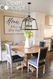 Building a round dining table. Diy Round Table As Seen On Hgtv Open Concept Shanty 2 Chic