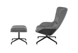 Herman miller is arguably one of those brands that assure you quality, style and longevity in all of its office chairs. Striad Lounge Chair And Ottoman By Herman Miller Stylepark