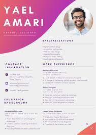 Maybe you would like to learn more about one of these? Free Custom Printable Graphic Design Resume Templates Canva