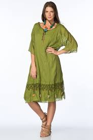 Yesil Otantik Lara Elbise Etnik Esintiler Otantik Etnik Kadin Giyim Moda Stilleri Kiyafet Elbiseler