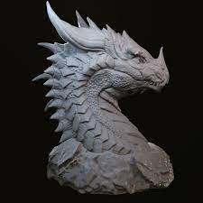 Check spelling or type a new query. Magical Dragon Head In Stone 3d Print Model Cgtrader