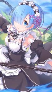Rem From Re Zero Live Wallpaper Rem レム Is One Of The Twin Maids Working For Roswaal L Mathers Anime Waifu Rem Re In 2020 Anime Anime Wallpaper Live Anime Films