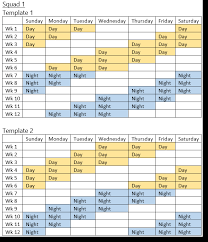100 hours a week is pretty crazy. 3 On 3 Off Schedule Example For Patrol In Your Department