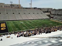 kinnick stadium section 130 rateyourseats com