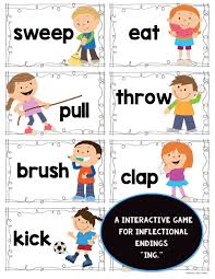 Perfect For Kindergarten Or First Grade Students Will Find A Verb Add Ing And Record Don Verbs Kindergarten Verbs For Kids Verb Activities For First Grade