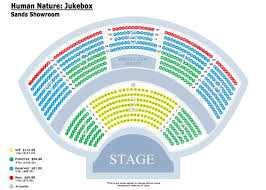 Sands Casino Concert Seating Chart Sands Theatre At The