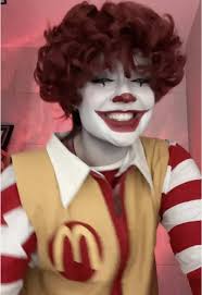 Ronald Mcdonald X Jack in The Box Cosplay