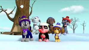 Snow Day By Chyecutest On Deviantart Paw Patrol Cartoon Paw Party Marshall Paw Patrol