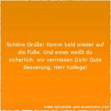 Gute Besserung