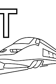 My a book print the pdf: English Letter T Coloring Pages Free Online