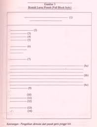 Surat yang juga disebut sebagai surat bentuk lurus ini merupakan kombinasi dari bentuk surat full block style dan semi block style. Contoh Surat Pesanan Bentuk Lekuk Contoh Surat