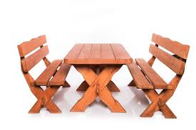 Rustikale Gartenmobel Hubertus Garnitur 3 Teilig Mega Holz De Gartenmobel Gartenmobelgarnitur Garten