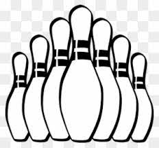 Bowling Pin Clipart Black And White Transparent Png Clipart Images Free Download Clipartmax