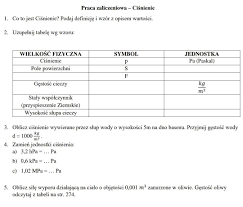 Ciśnienie jest spowodowane przez siłę f naciskającą na jakąś powierzchnię o polu s. Oblicz Cisnienie Wywierane Przez Slup Wody Zadanie 3 Z Przypietego Zdjecia Prosze Na Szybko Brainly Pl