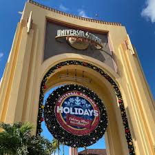 The Holiday Decorations Put An Extra Pep In Our Step At Universalorl Onthegoinmco In 2020 Universal Orlando Resort Orlando Resorts Florida Vacation